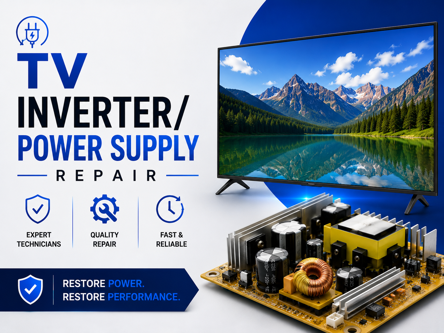 TV Inverter/Power Supply Repair